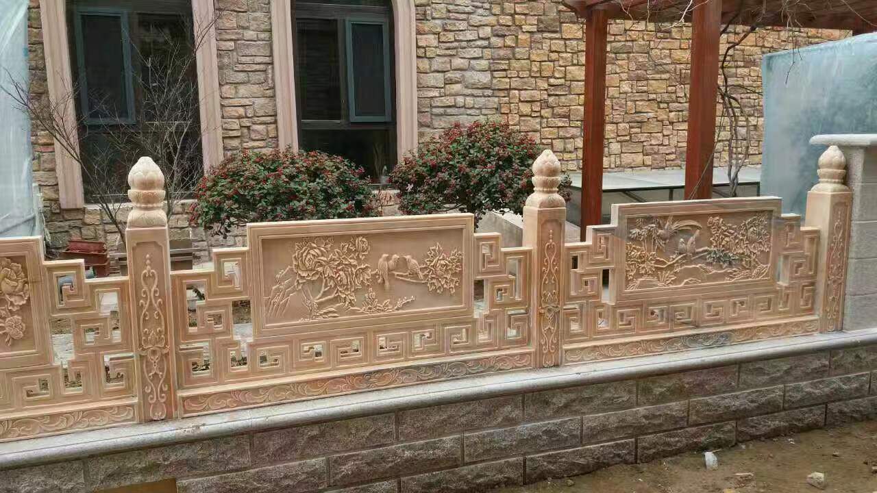 石雕栏板
